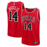 Fanatics Matas Buzelis Chicago Bulls Youth Fast Break Replica Player Jersey Icon Editi- Red