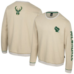 Milwaukee Bucks Stadium Essentials Unisex Halftime Pullover Sweatshirt Natural