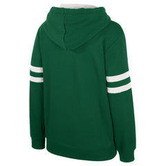 Milwaukee Bucks Stadium Essentials Women's Road Game Pullover Hoodie Hunter Green