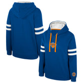 New York Knicks Stadium Essentials Women's Road Game Pullover Hoodie Blue
