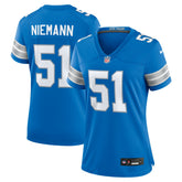 Ben Niemann Detroit Lions Women's Team Game Jersey - Blue - Nike