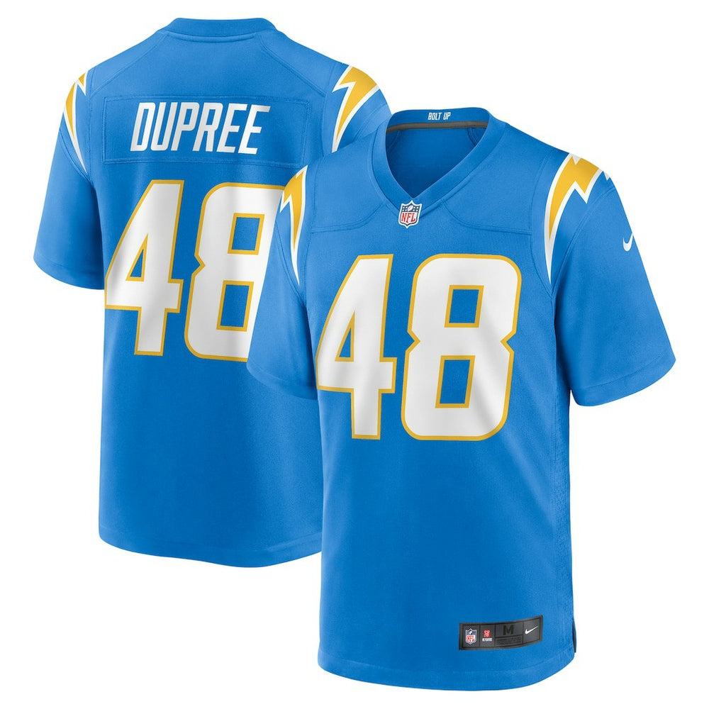 Bud Dupree Los Angeles Chargers Team Game Jersey - Powder Blue - Nike