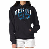 Detroit Lions G-III 4Her by Carl Banks Women's Filigree Fleece Tri-Blend Pullover Hoodie - Black - NFL