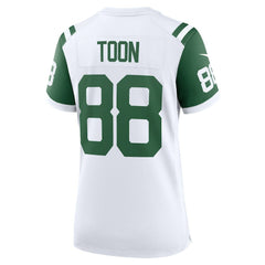 Al Toon New York Jets Women's Classic Alternate Retired Player Game Jersey - White - Nike