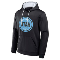 Utah Mammoth Fanatics Defender Fleece Pullover Hoodie - Black | Fanatics sale