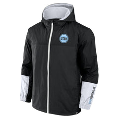 Utah Mammoth Fanatics Crash the Net Full-Zip Hoodie Jacket - Black | Fanatics on sale