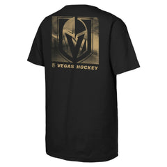 Vegas Golden Knights Youth Atmosphere T-Shirt - Black | NHL discount