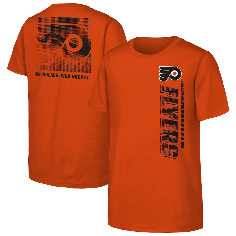 Philadelphia Flyers Youth Atmosphere T-Shirt - Orange | NHL Clearance