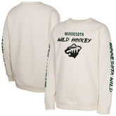 Minnesota Wild Youth Star Power Pullover Sweatshirt - Cream | NHL online