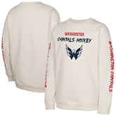 Washington Capitals Youth Star Power Pullover Sweatshirt - Cream | NHL online