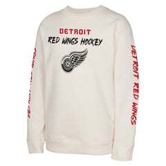 Detroit Red Wings Youth Star Power Pullover Sweatshirt - Cream | NHL sale