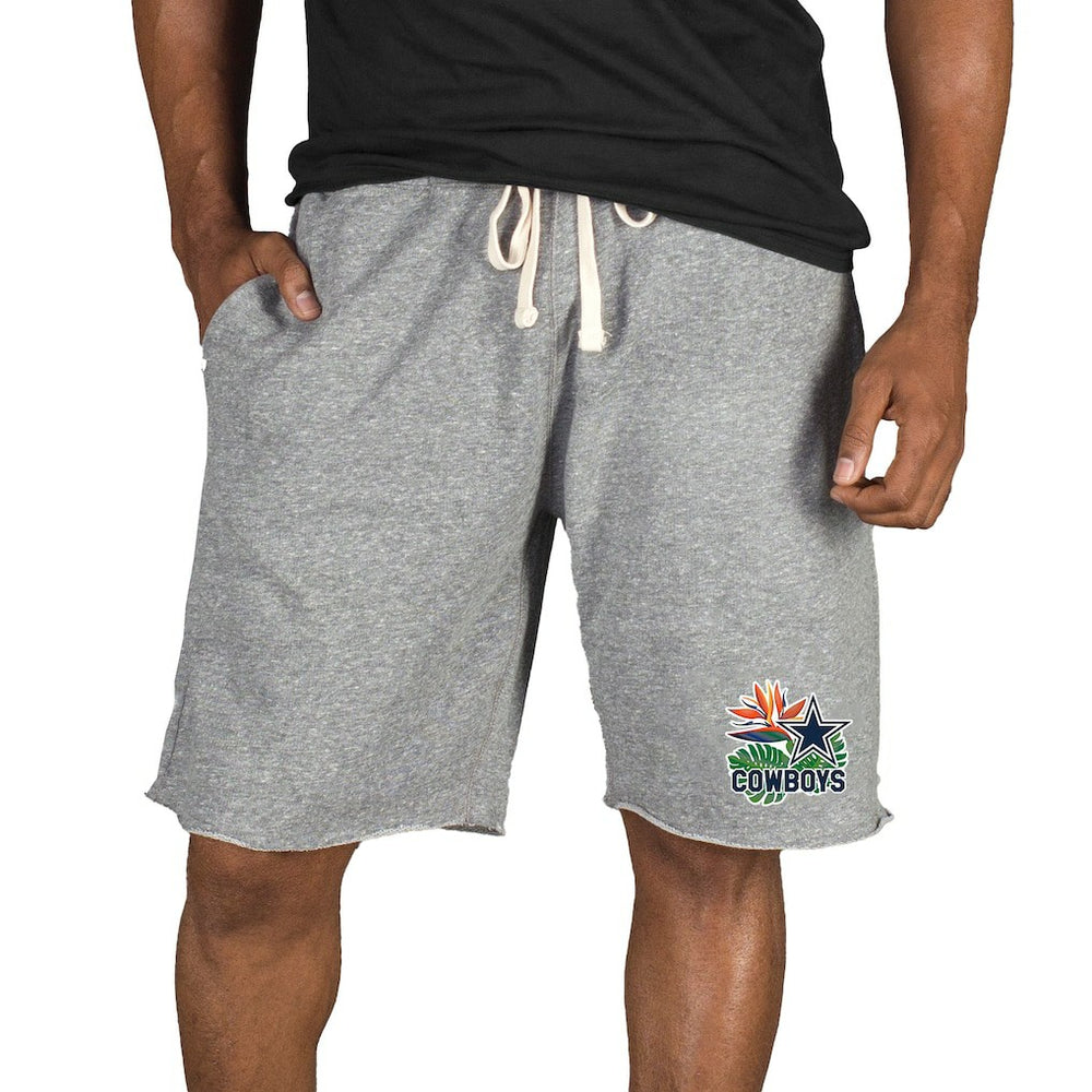 Dallas Cowboys Concepts Sport Mainstream Tri-Blend Shorts - Gray - NFL