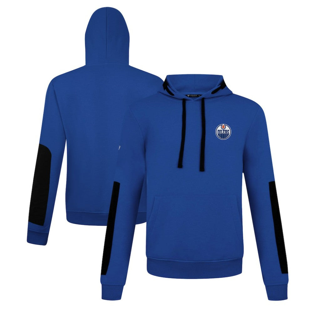 Edmonton Oilers Levelwear Bombay Pullover Hoodie - Royal | NHL Clearance