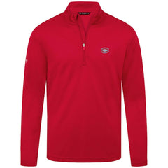 Montreal Canadiens Levelwear Heron Insignia Core Quarter-Zip Jacket - Red | NHL near me