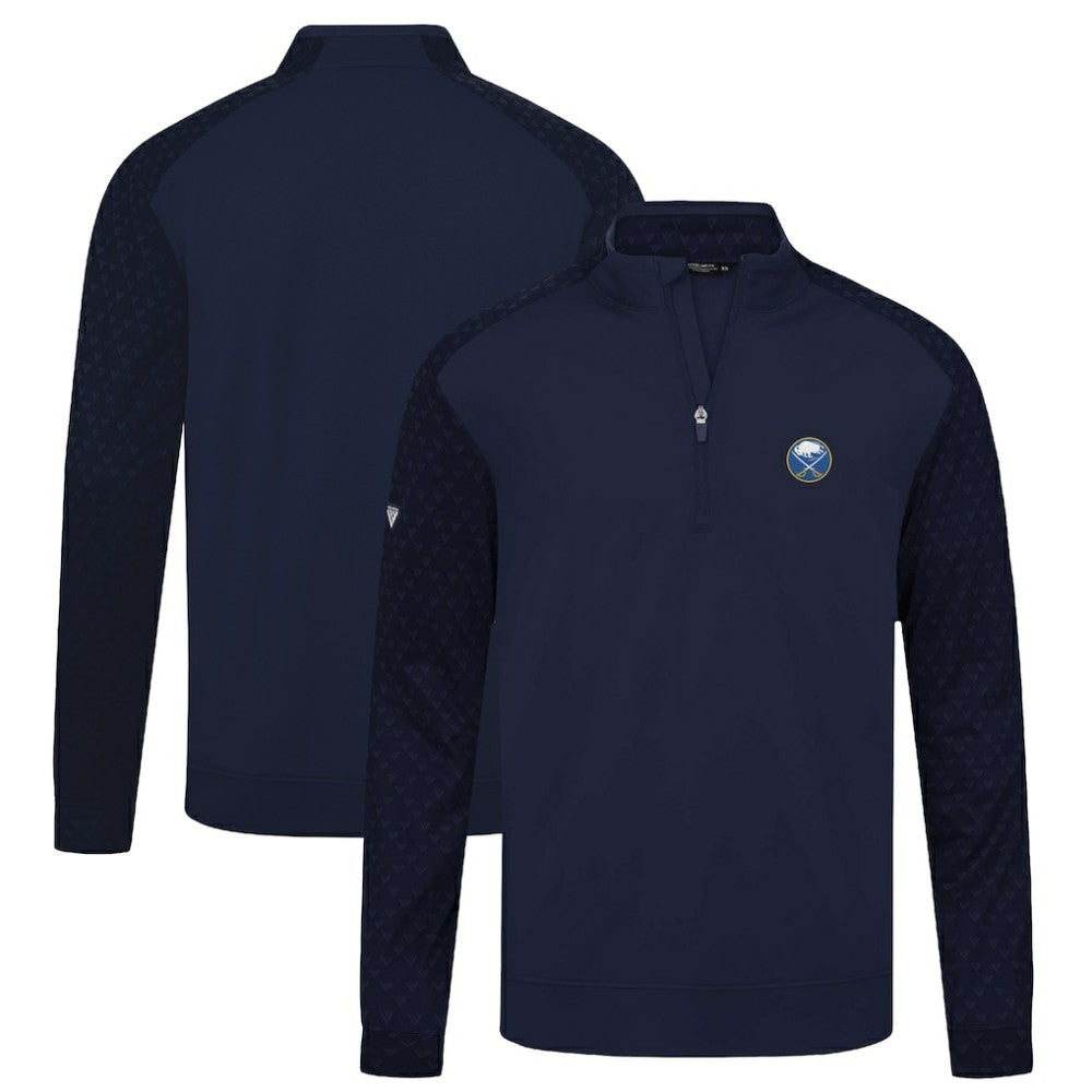 Buffalo Sabres Levelwear Aztec Insignia Core Quarter-Zip Pullover Top - Navy | NHL online