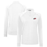 Carolina Hurricanes Levelwear Women's Amethyst Insignia Core Quarter-Zip Jacket - White | NHL discount