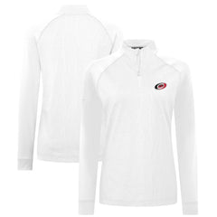 Carolina Hurricanes Levelwear Women's Amethyst Insignia Core Quarter-Zip Jacket - White | NHL discount