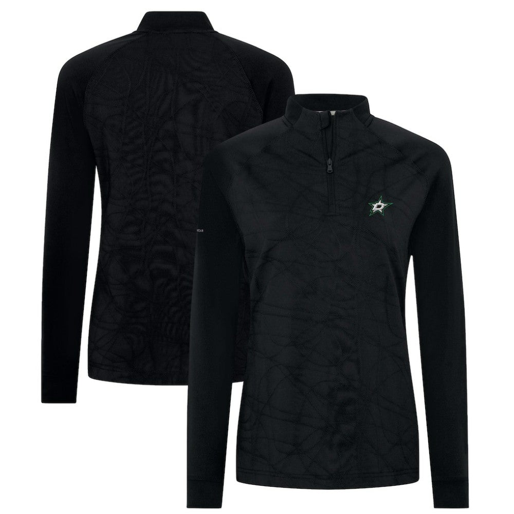 Dallas Stars Levelwear Women's Amethyst Insignia Core Quarter-Zip Jacket - Black | NHL discount