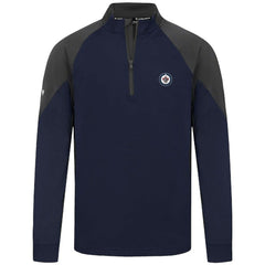 Winnipeg Jets Levelwear Cadet Insignia Core Quarter-Zip Pullover Top - Navy | NHL on sale