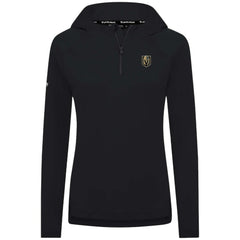 Vegas Golden Knights Levelwear Women's Raven Insignia Core Quarter-Zip Jacket - Black | NHL sale