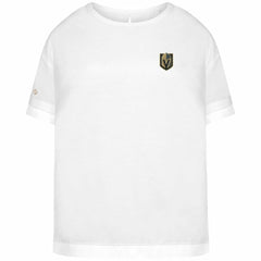 Vegas Golden Knights Levelwear Women's Tulip Primary Logo T-Shirt - White | NHL discount