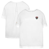 Florida Panthers Levelwear Women's Tulip Primary Logo T-Shirt - White | NHL sale