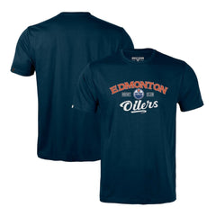 Edmonton Oilers Levelwear Richmond Ice Wall T-Shirt - Navy | NHL discount