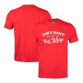 Detroit Red Wings Levelwear Richmond Ice Wall T-Shirt - Red | NHL Clearance