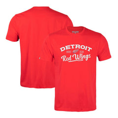 Detroit Red Wings Levelwear Richmond Ice Wall T-Shirt - Red | NHL Clearance