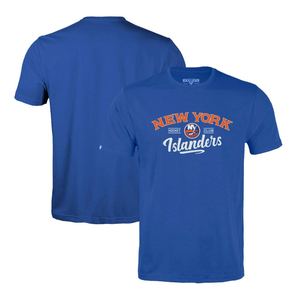 New York Islanders Levelwear Richmond Ice Wall T-Shirt - Royal | NHL Clearance