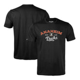 Anaheim Ducks Levelwear Richmond Ice Wall T-Shirt - Black | NHL on sale