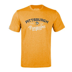 Pittsburgh Penguins Levelwear Richmond Ice Wall T-Shirt - Gold | NHL sale