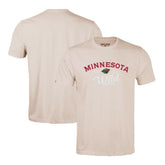 Minnesota Wild Levelwear Richmond Ice Wall T-Shirt - Khaki | NHL Clearance