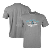 Seattle Kraken Levelwear Richmond Ice Wall T-Shirt - Gray | NHL Lifestyle