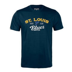 St. Louis Blues Levelwear Richmond Ice Wall T-Shirt - Navy | NHL online