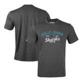 San Jose Sharks Levelwear Richmond Ice Wall T-Shirt - Gray | NHL on sale