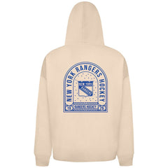 New York Rangers Levelwear Uphill Stained Glass Full-Zip Hoodie Jacket - Khaki | NHL sale
