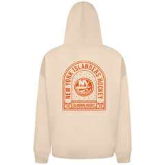 New York Islanders Levelwear Uphill Stained Glass Full-Zip Hoodie Jacket - Khaki | NHL near me