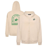 Dallas Stars Levelwear Uphill Stained Glass Full-Zip Hoodie Jacket - Khaki | NHL on sale