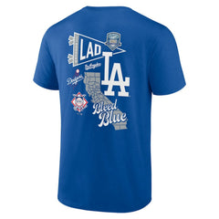 Los Angeles Dodgers Split Zone T-Shirt for sale