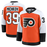 Matvei Michkov Philadelphia Flyers Fanatics Home Premium Jersey - Orange | Fanatics Lifestyle