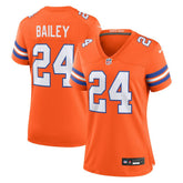 Champ Bailey Denver Broncos Women's Mile High Collection 1977 Throwback Retired Player Game Jersey - Orange - Nike