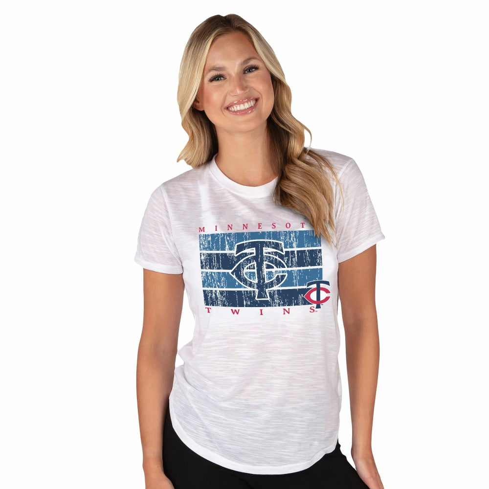 Minnesota Twins Concepts Sport Women's Infuse Knit Top Outlet