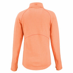 New York Mets Cutter & Buck Women's Peshastin Eco Fleece Recycled Raglan Half-Zip Top Discount