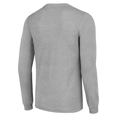 Pittsburgh Steelers Starter Player Grid Long Sleeve T-Shirt - Heather Gray - NFL