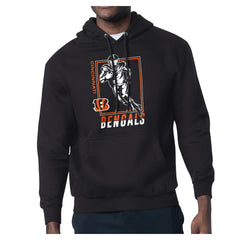 Cincinnati Bengals Starter Player Grid Pullover Hoodie - Black - NFL