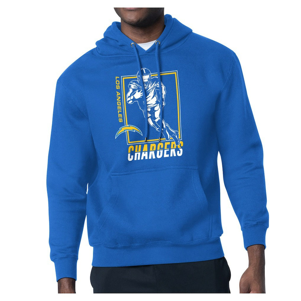 Los Angeles Chargers Starter Player Grid Pullover Hoodie - Powder Blue - NFL