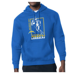Los Angeles Chargers Starter Player Grid Pullover Hoodie - Powder Blue - NFL