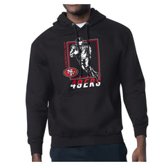 San Francisco 49ers Starter Player Grid Pullover Hoodie - Black - NFL