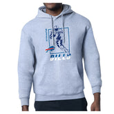 Buffalo Bills Starter Player Grid Pullover Hoodie - Heather Gray - NFL